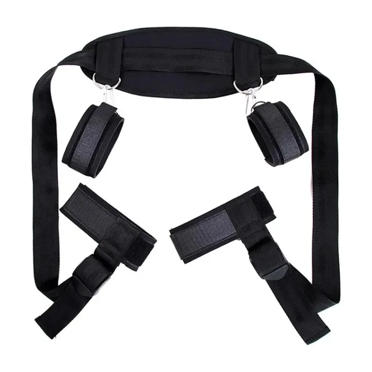 Juego de bondage para parejas con velcro para la cama – vue 2