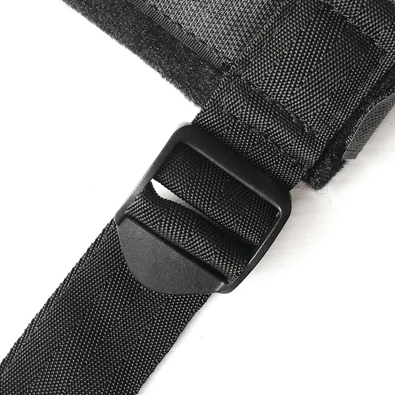 Juego de bondage para parejas con correas de cama y velcro – Señal de pausa y supervisión