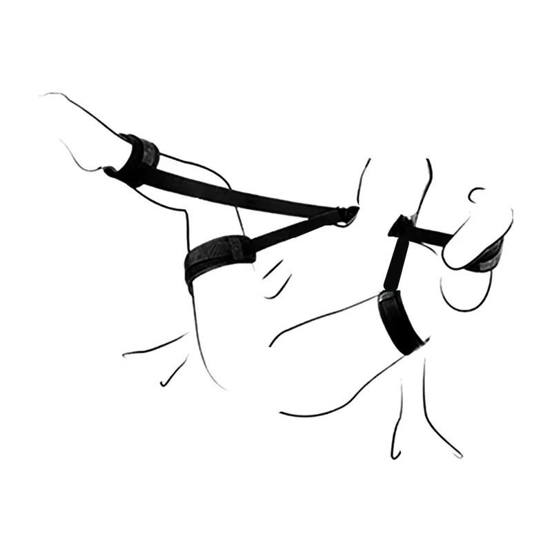 Kit de bondage con correas de nailon para iniciarse – Ajuste que requiere práctica