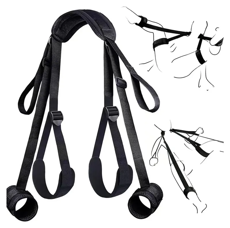 Kit de bondage con correas de nailon para iniciarse