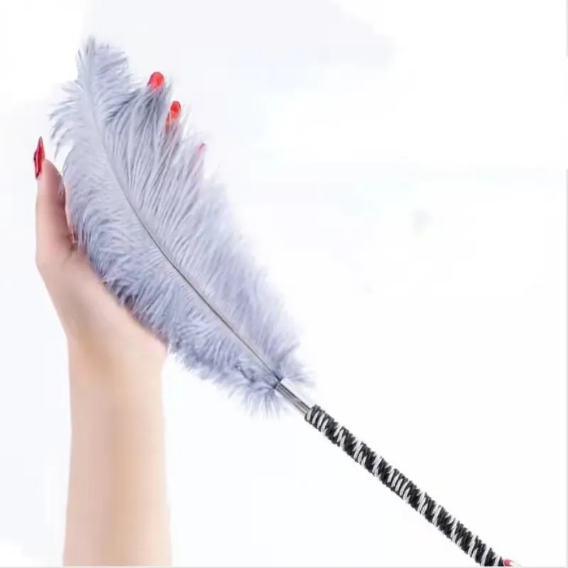 Látigo de plumas para masaje de cuerpo entero accesorio – vue 1