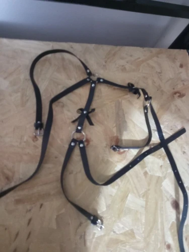 Foto de un comprador: Lencería sexy con abertura y tiras para un look atrevido