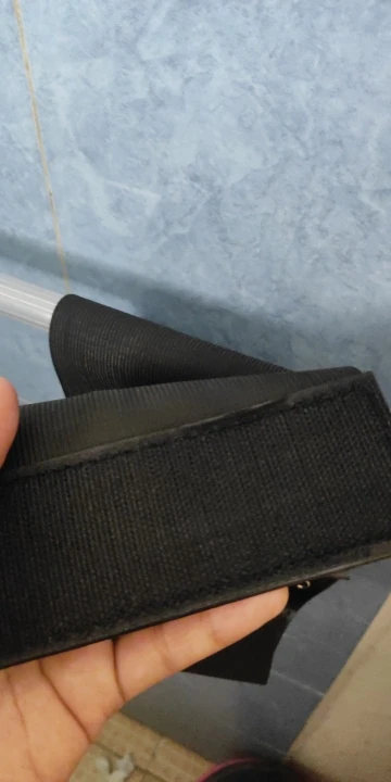 Foto de un comprador: Cinturón corsé elástico de cuero PU con cordón trasero
