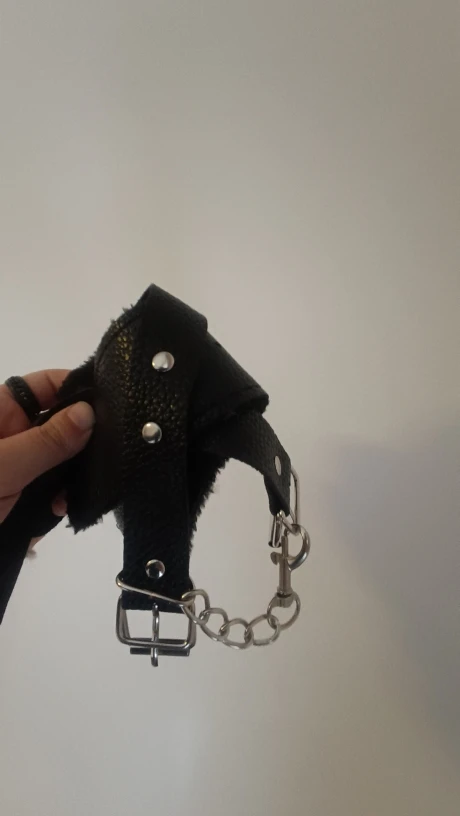 Foto de un comprador: Tobillera sexual con esposas de nailon para ataduras BDSM