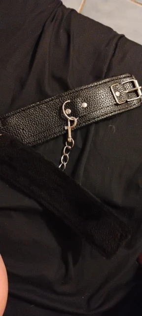 Foto de un comprador: Tobillera sexual con esposas de nailon para ataduras BDSM