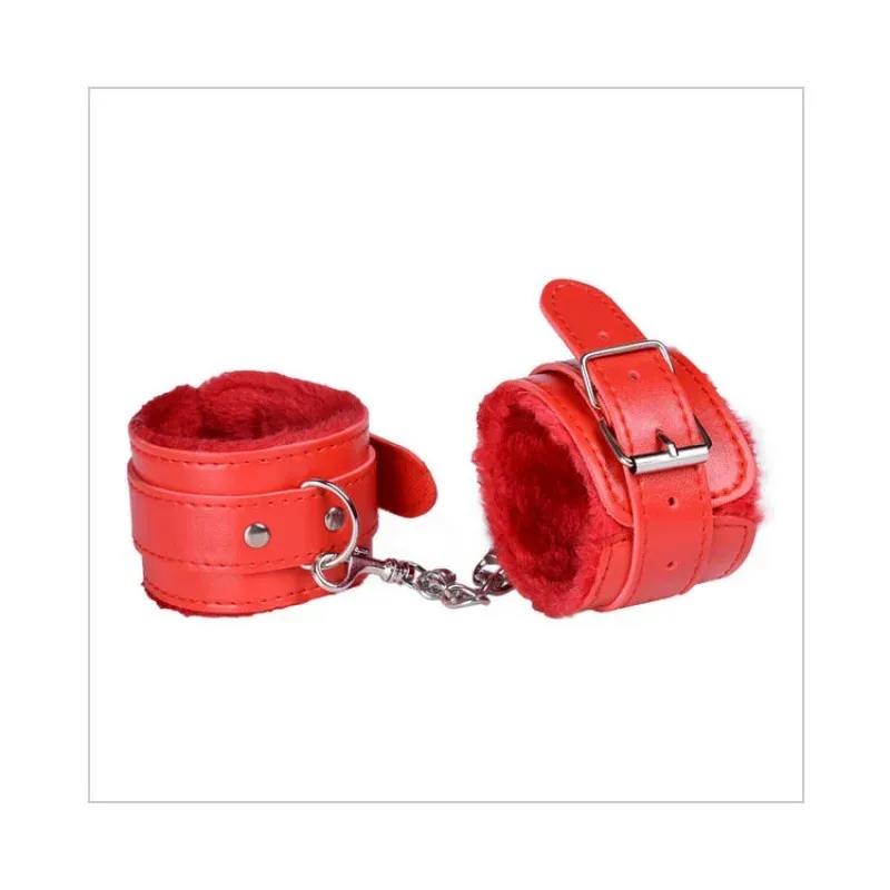 Tobillera sexual con esposas SM ataduras de Bondage BDSM – rouge